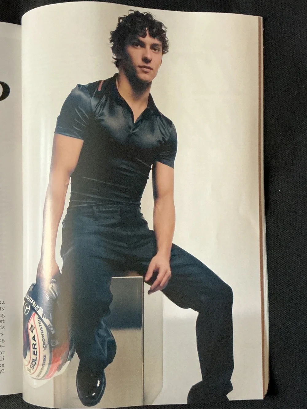 GQ Magazine Jeremy Strong on the Cover - Coffee Table Book